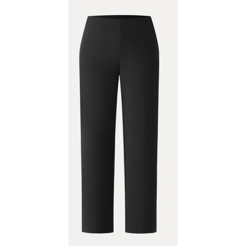 NWT OGL Womens Tummy Control The Everyday Pant Ponte Medium Black‎ Straight Leg